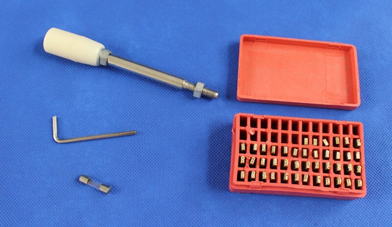 110V 40W Hand Press Ribbon Coding Machine for Packaging Material Coding