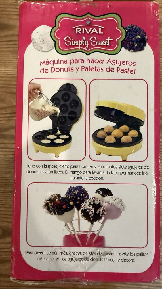 Rival Simply Sweet Cake pop & Doughnut Hole Maker - A0155