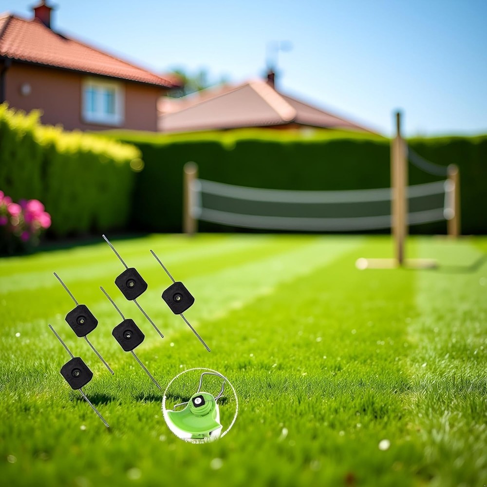5Pcs Weed Trimmer Blades - Durable Replacement String Blades for Cordless Tri...