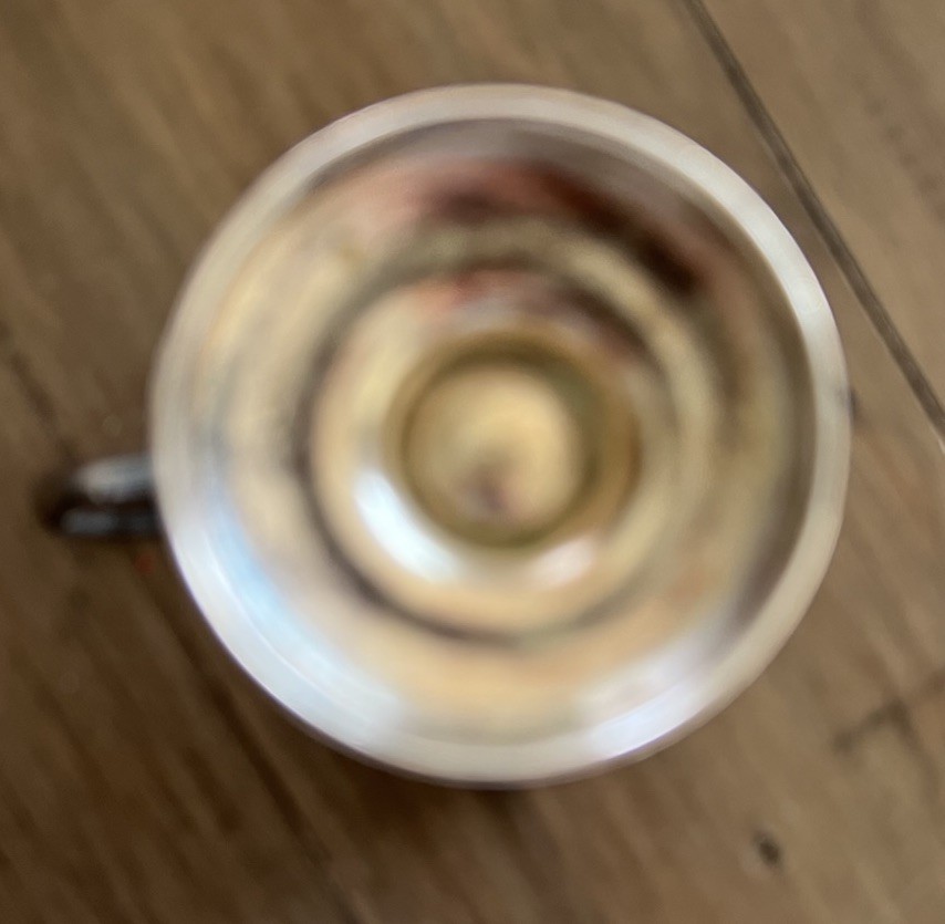 Vintage Silver-Plated Creamer Cup