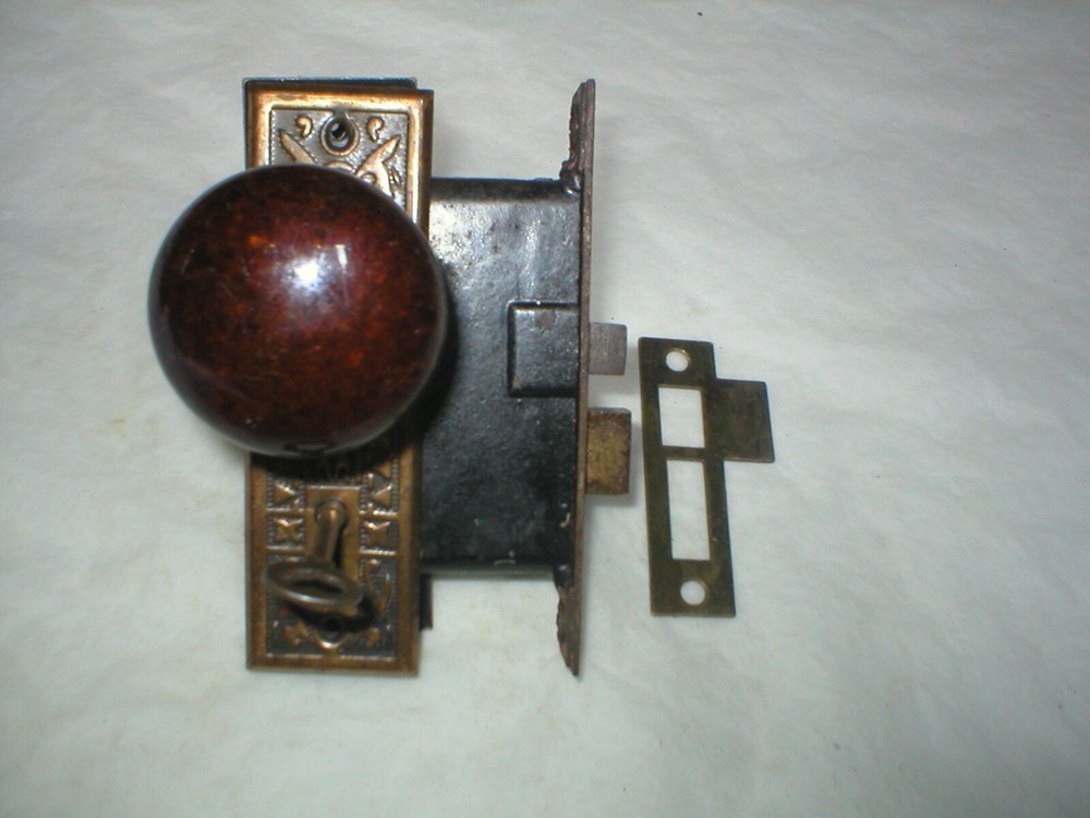 Antique Victorian Era Door Hardware