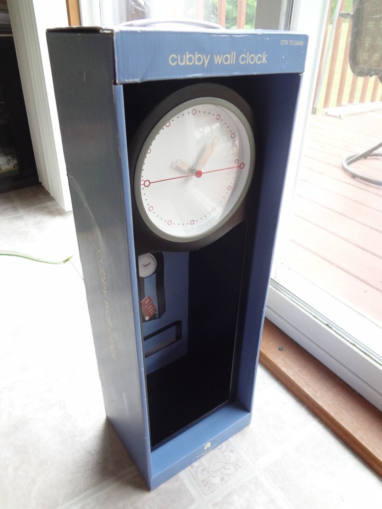 Michael Graves Cubby Wall Clock