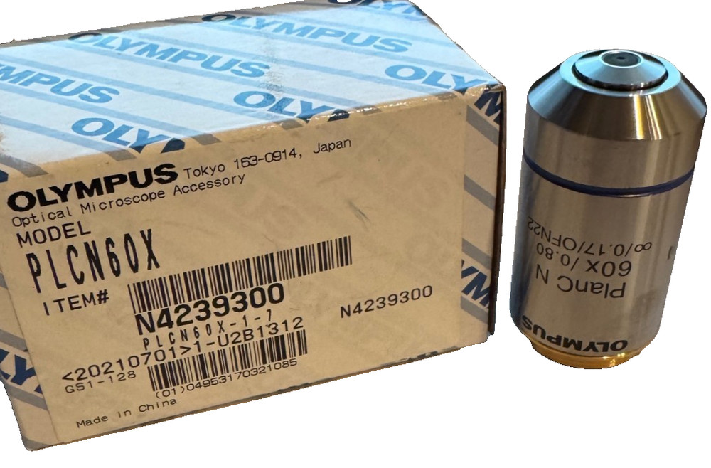 OLYMPUS PLAN C 60X /0.80, UIS 2, MICROSCOPE OBJECTIVE