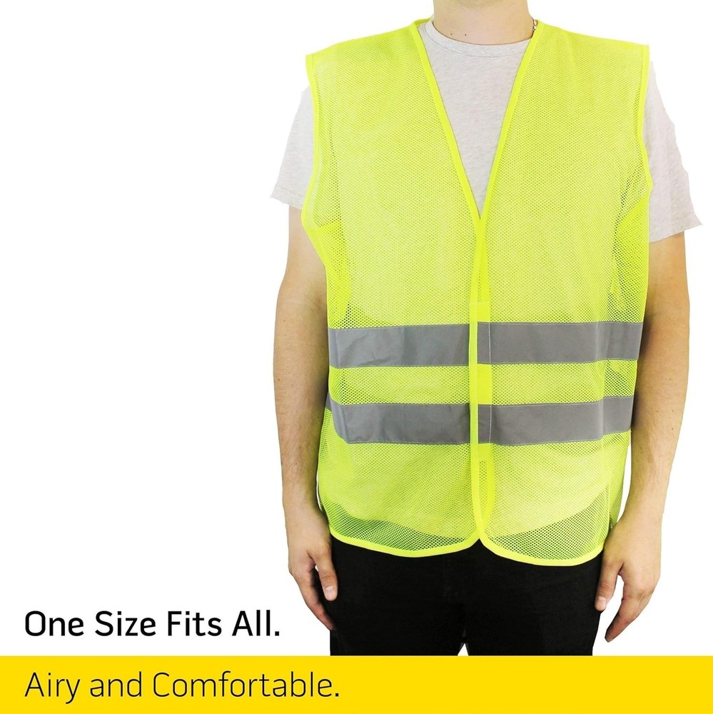 Multipurpose Reflective Vests - 20 Count