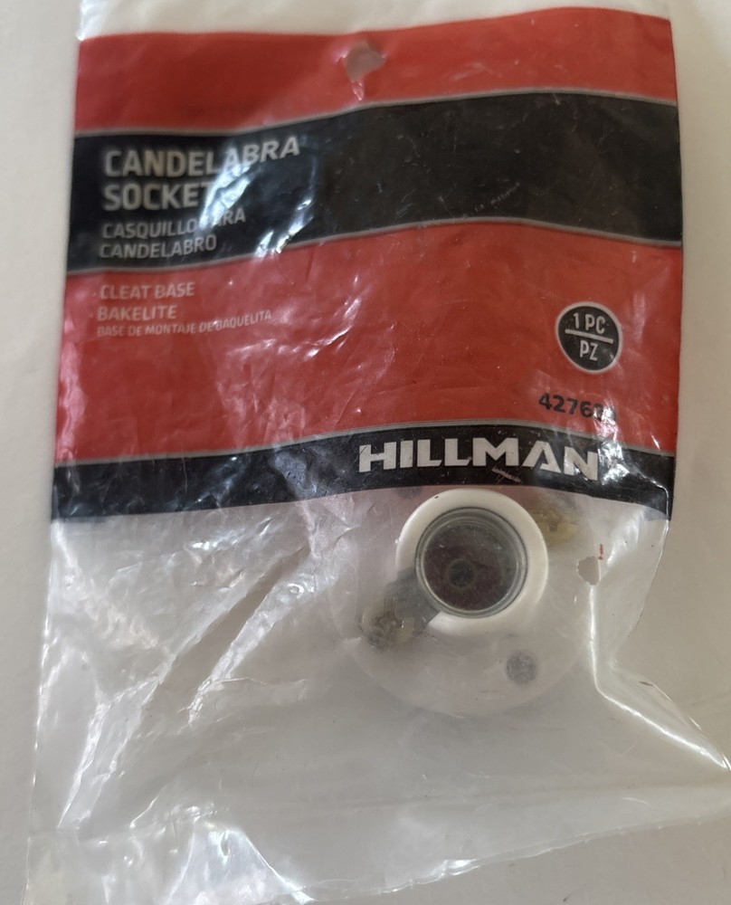 Hillman 6 VOLT MINIATURE LIGHT SOCKET Miniature socket base Single circuit