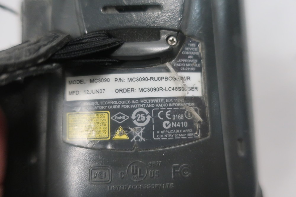 Symbol MC3090 MC3090RU0PBCG00WR Bar Code Scanner