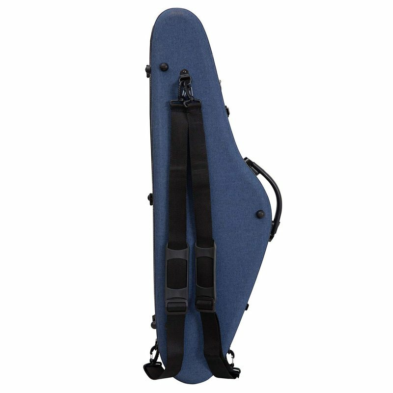 Violin Case, Ultra Light, Waterproof Case with Hydrometer, Aileen RED