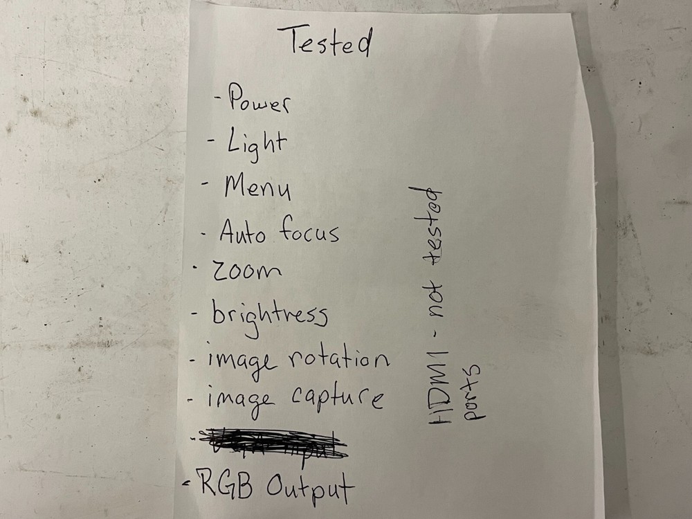 Elmo MO-1 Portable Visual Presenter USB/HDMI Digital Document Camera White