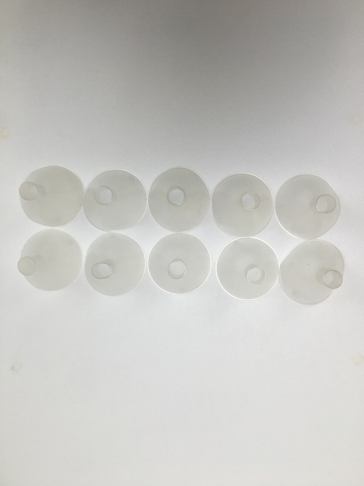 TEN TRANSPARENT FUNNELS
