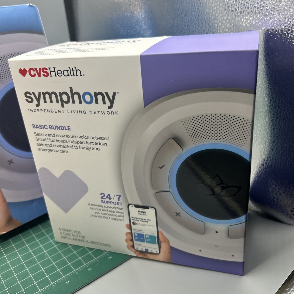 Symphony Independent Living Network Basic Bundle Smart Hub Care Button New
