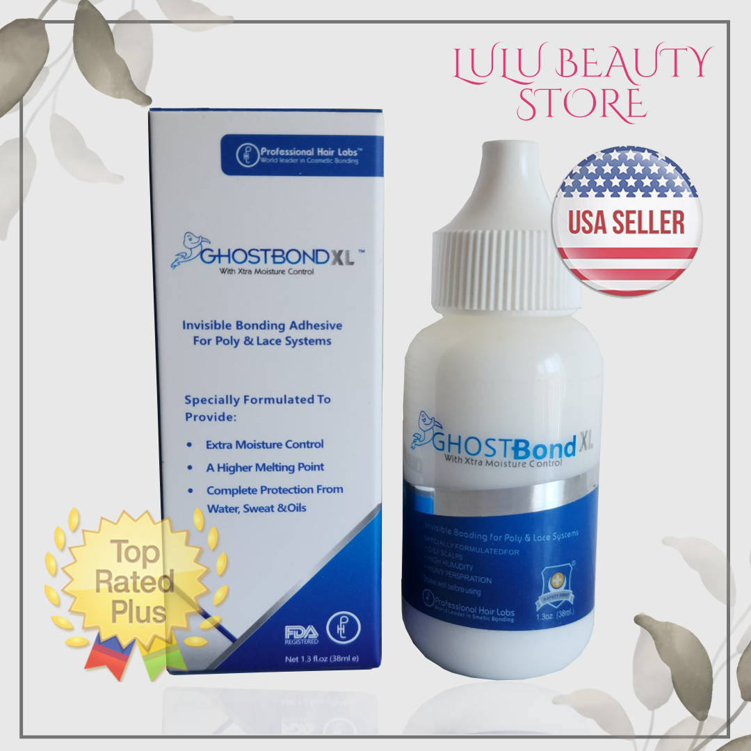 NEW GhostBond XL white glue Lace Wig Adhesive, Hair Glue (1.3oz)