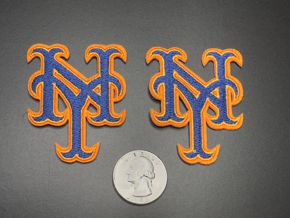 New York Mets Embroidered Iron On Patch