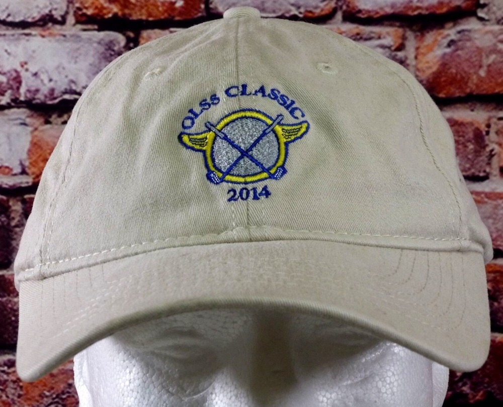 Ping Golf Hat Beige Embroidered QLSS Classic 2014 Adjustable Strapback Cotton Sp