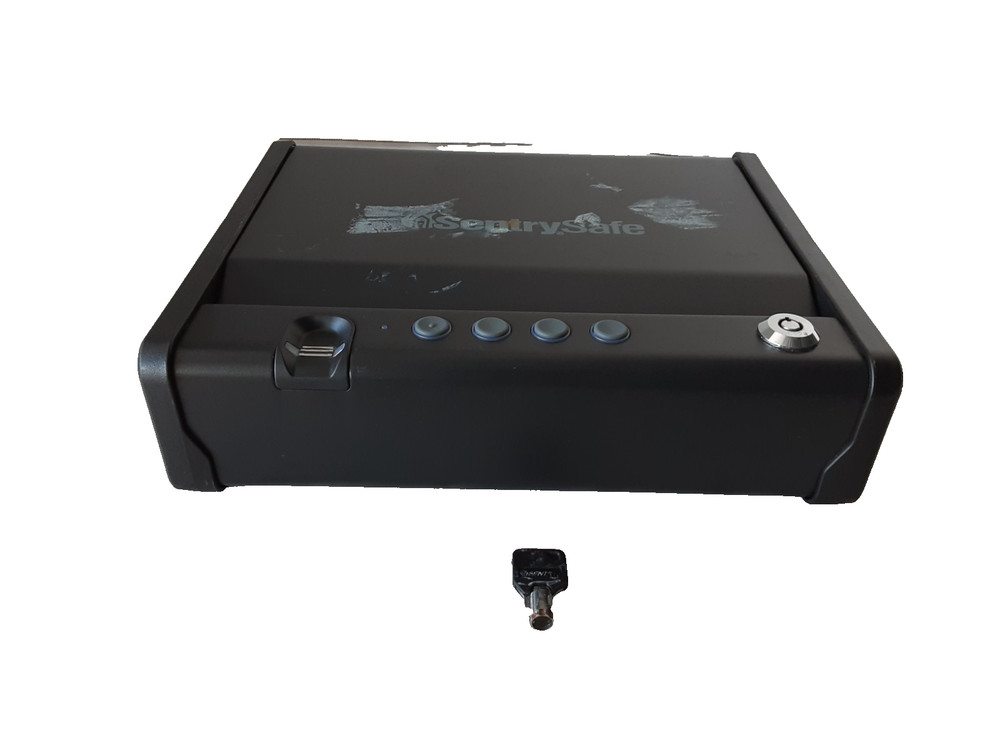 SentrySafe QAP1BE 0.08 cu. ft. Quick Access Biometric Pistol Safe - UNTESTED