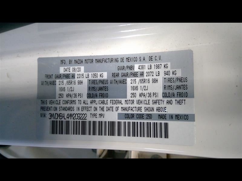 Camera/Projector Front View Camera Windshield Mounted Fits 19-23 MAZDA 3 2147187