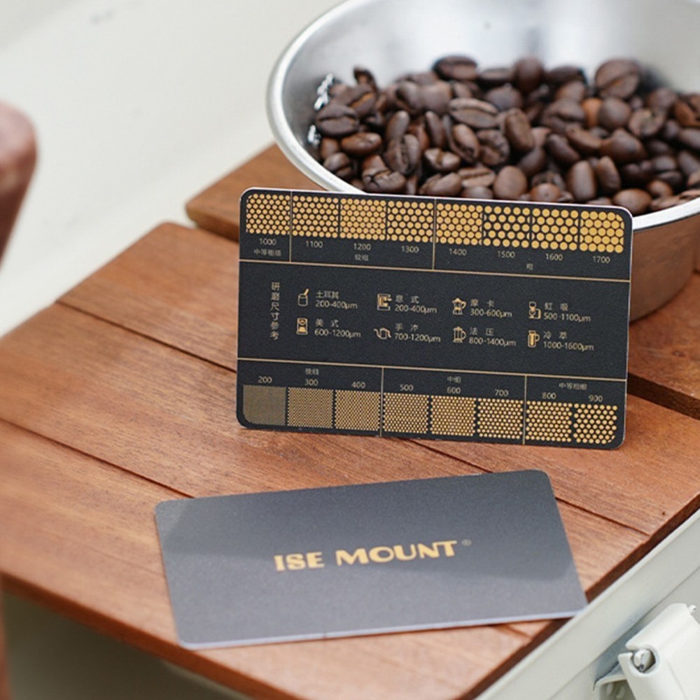 Compact Coffee Grind Measuring Ruler Tool for Flavorful Brewing Experience