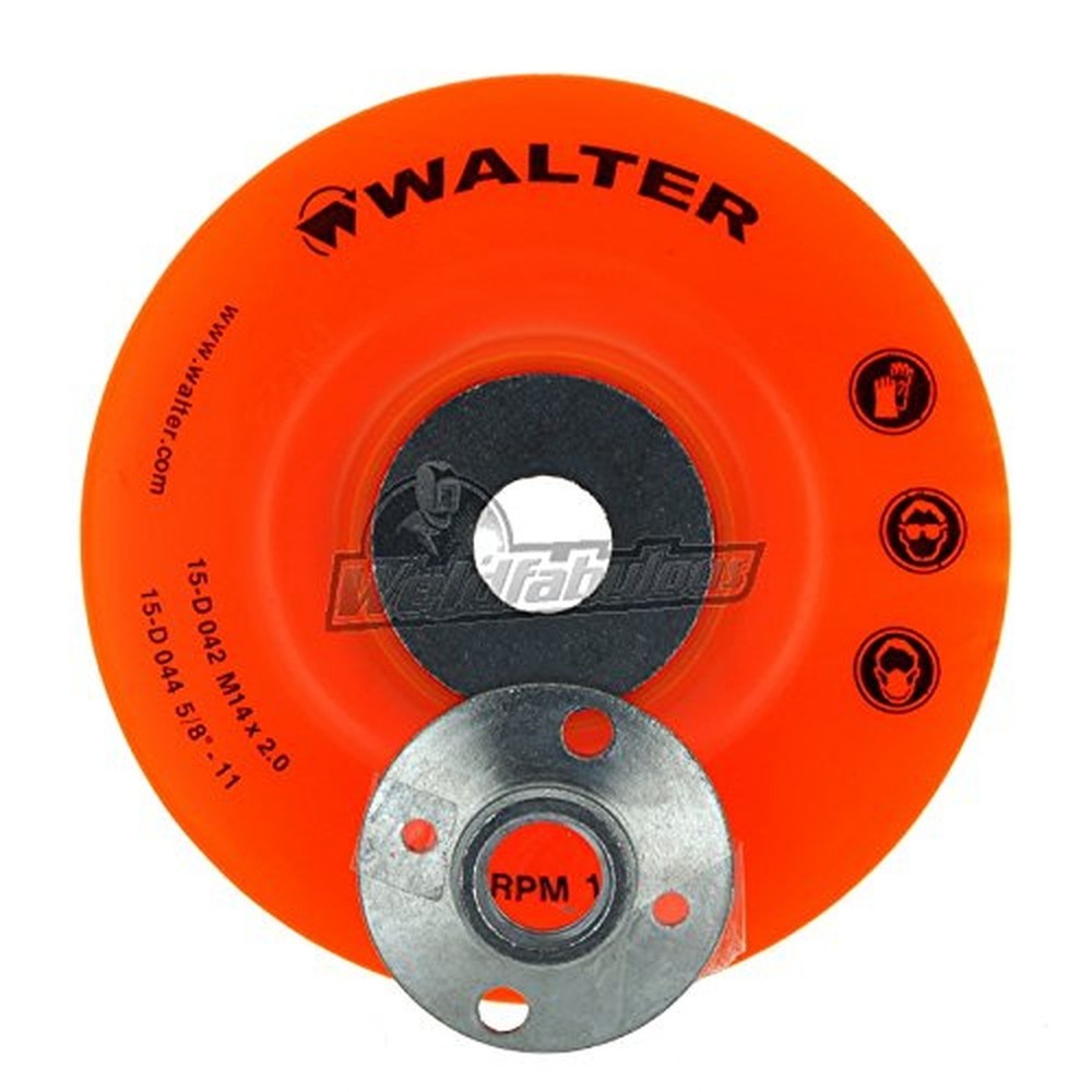 Walter Surface Technologies 15D044 Backing Pad Assembly - 4 ½ in. Sanding D
