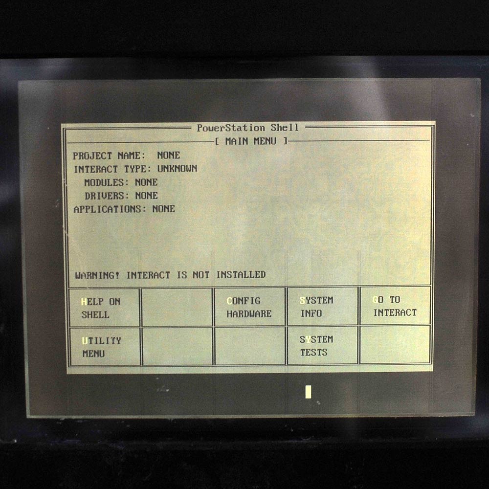 CTC P21-012DR Powerstation Touchscreen Operator Interface HMI Computer AS-IS
