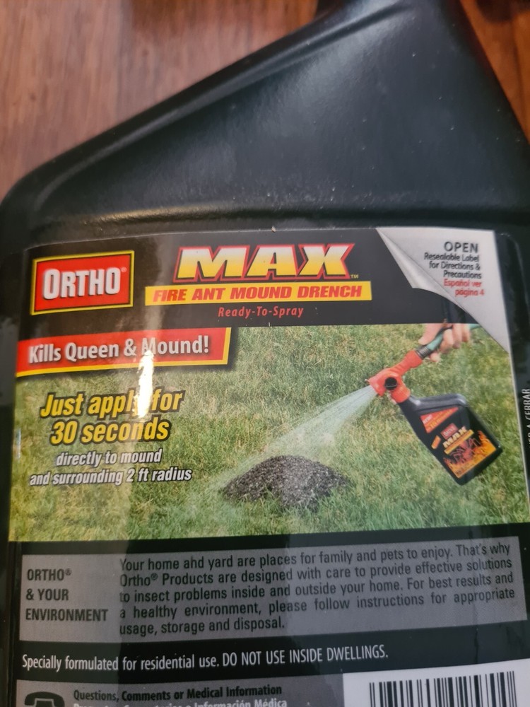 Ortho Max Fire Ant Mound Drench 32 fl oz