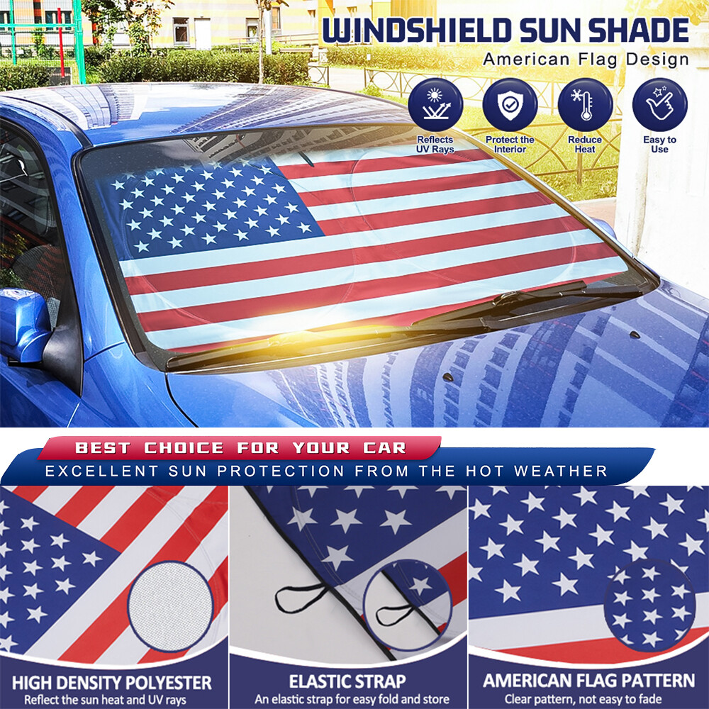 Foldable Auto Car Windshield Sun Shade Shield Cover Visor UV Block Protector