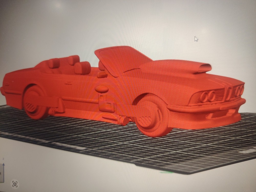 Back to the Future 3D Printed Biff Bmw