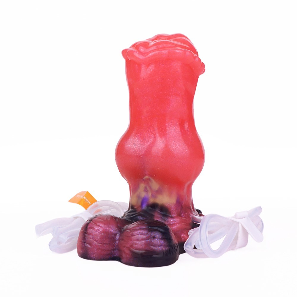Fantasy Anal Plug Inflatable Ejaculation Dildo Squirting Penis Big Butt Expander
