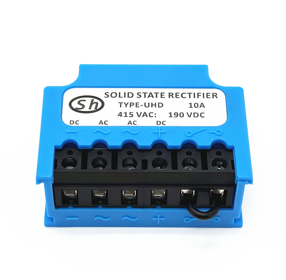 TYPE-UHD 10A 415VAC 190VDC SOLID STATE RECTIFIER Motor Brake Rectifier