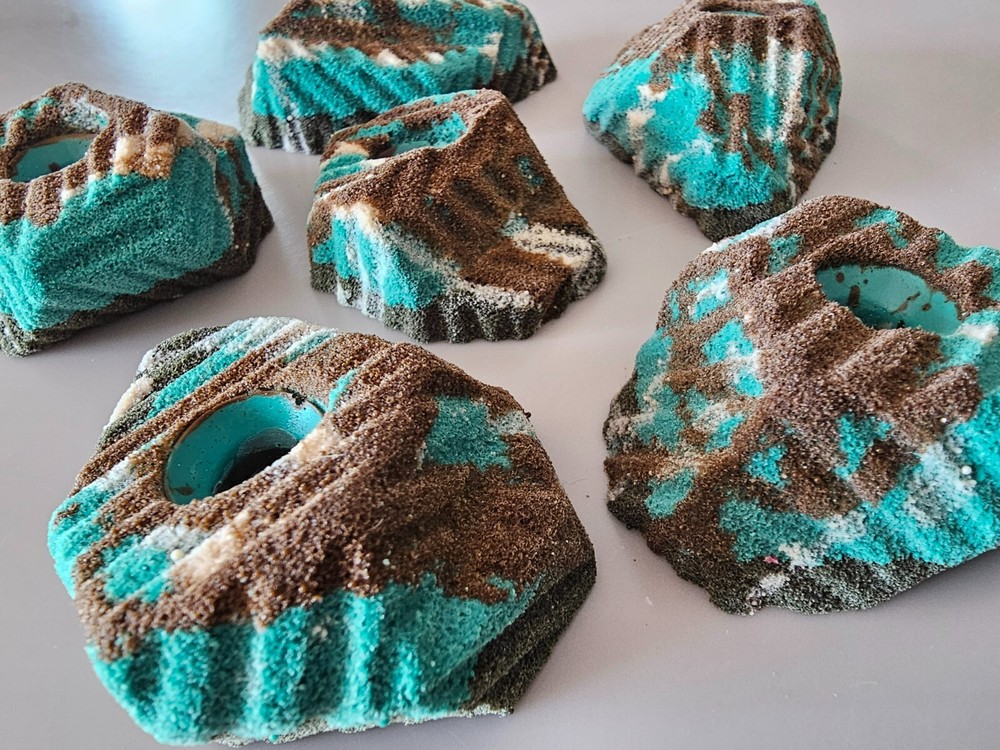 CUSTOM Rock Climbing Hold set Made to Order, Grooved Knobs 100% Unique Pour Set