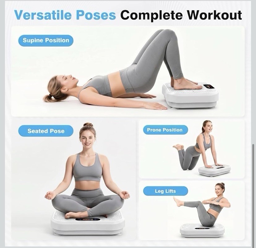 Vibration Plate Exercise Machine