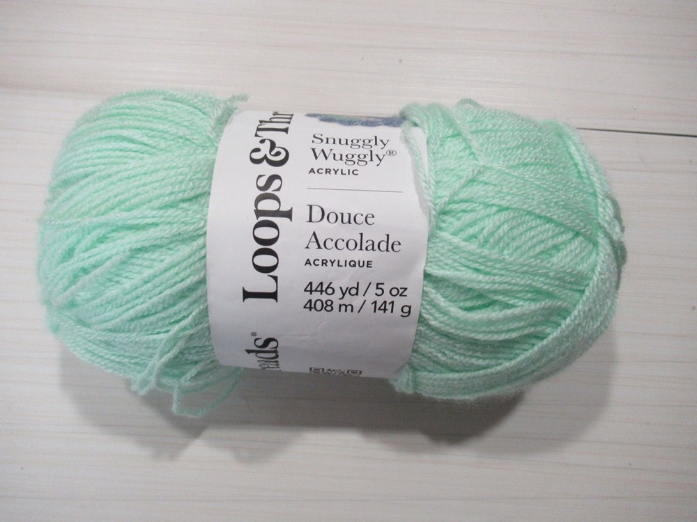 Loops And Threads Snuggly Wuggly  Light Green