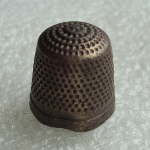 Antique Old Brass Thimble M