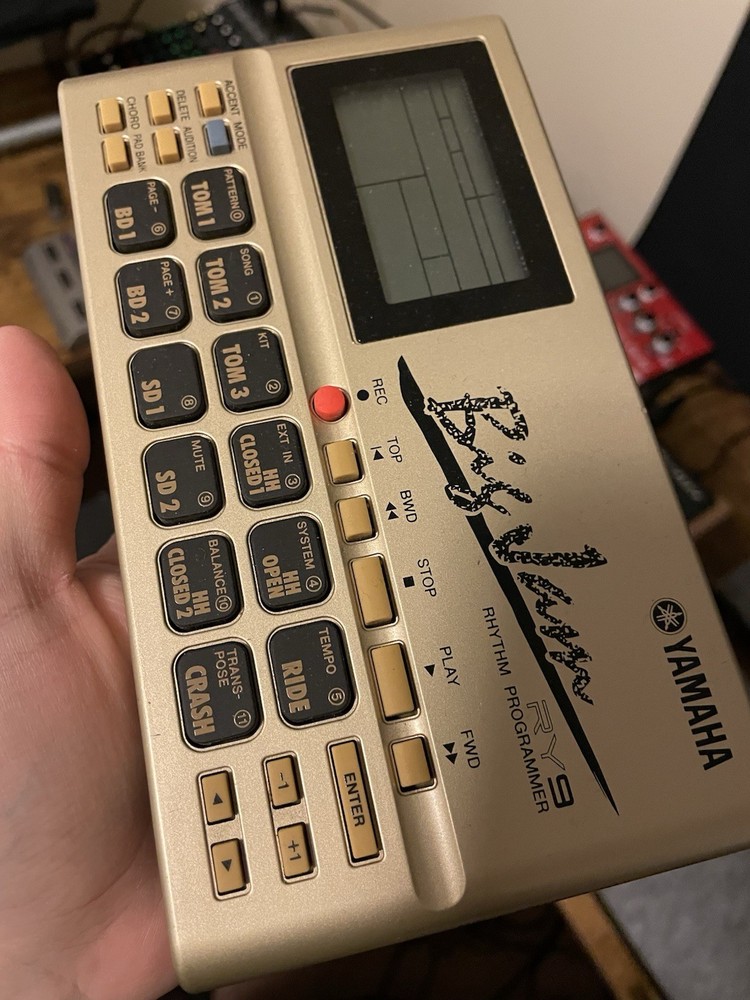 Yamaha RY9 Big Jam Rhythm Programmer Drum Machine
