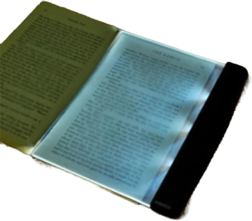 Flat Page Book Light for Reading in Bed at Night