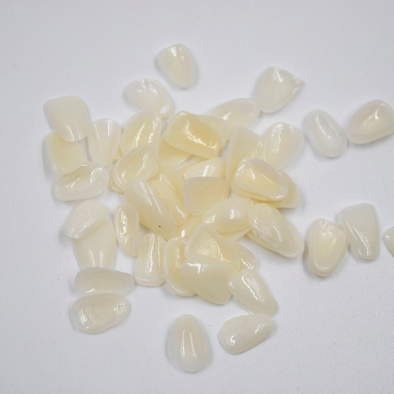 10 Pack Dental High Quality Temporary Crown Patch Veneers Porcelain Patch Upper