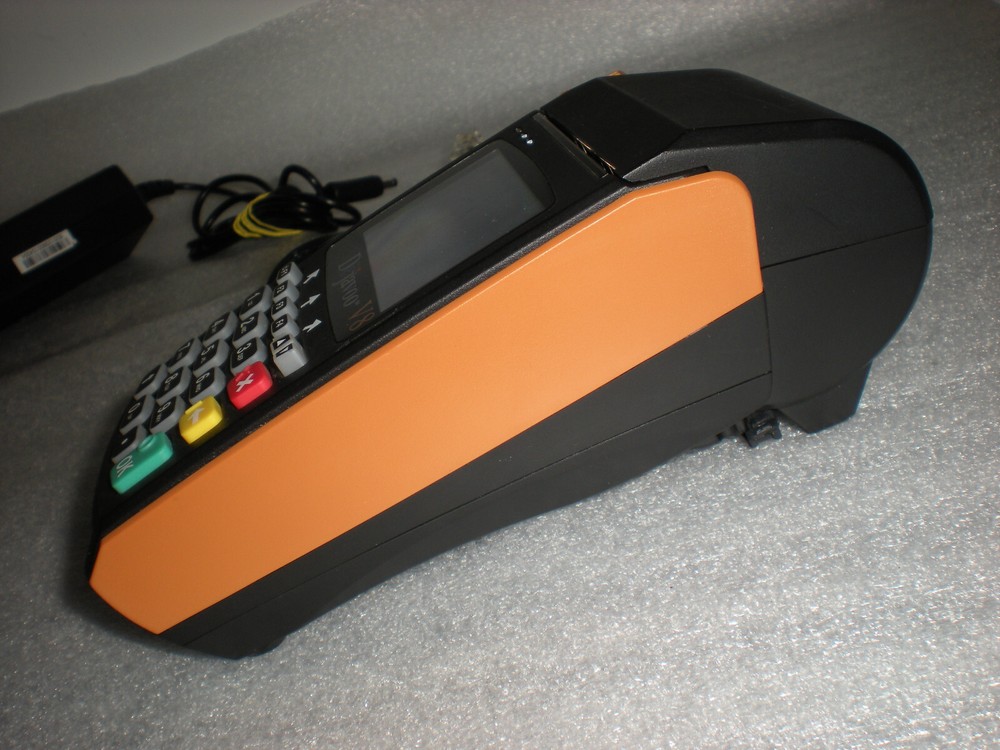 DeJavoo V8 Vega 5000 CT Credit Card Processing Machine Terminal ASIS UNTESTED
