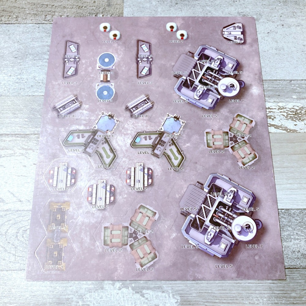 BattleTech City Map Pack Extra Counters Building Rubble Terrain Boards Catalyst