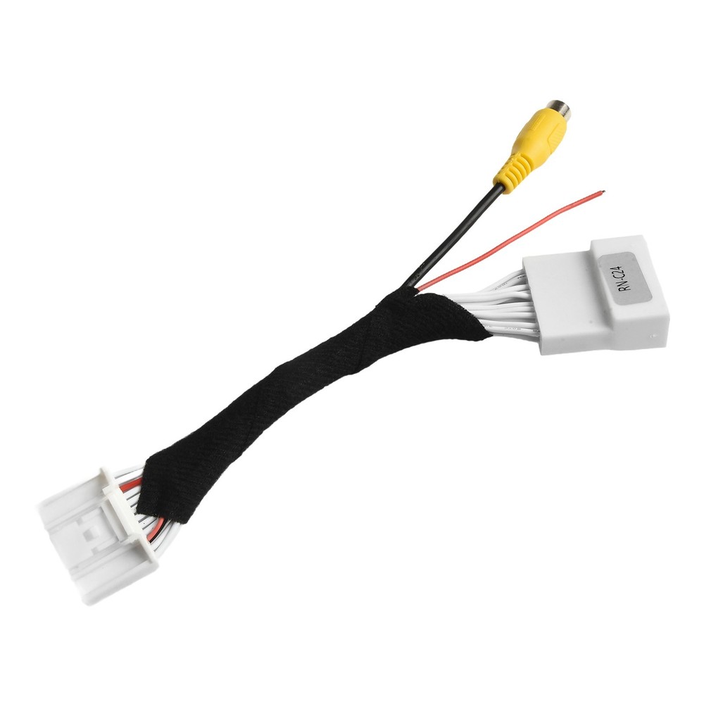 Practical Adapter Cable Adapter 24 Pin Brand New Camera Car Rear Plastic