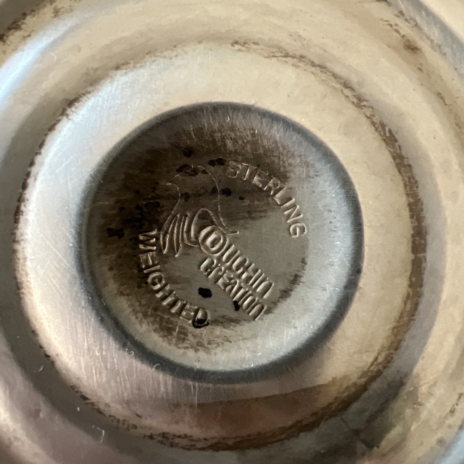 Pair of Duchin Creation Sterling Silver 3 Arm Candelabras Candle Holders