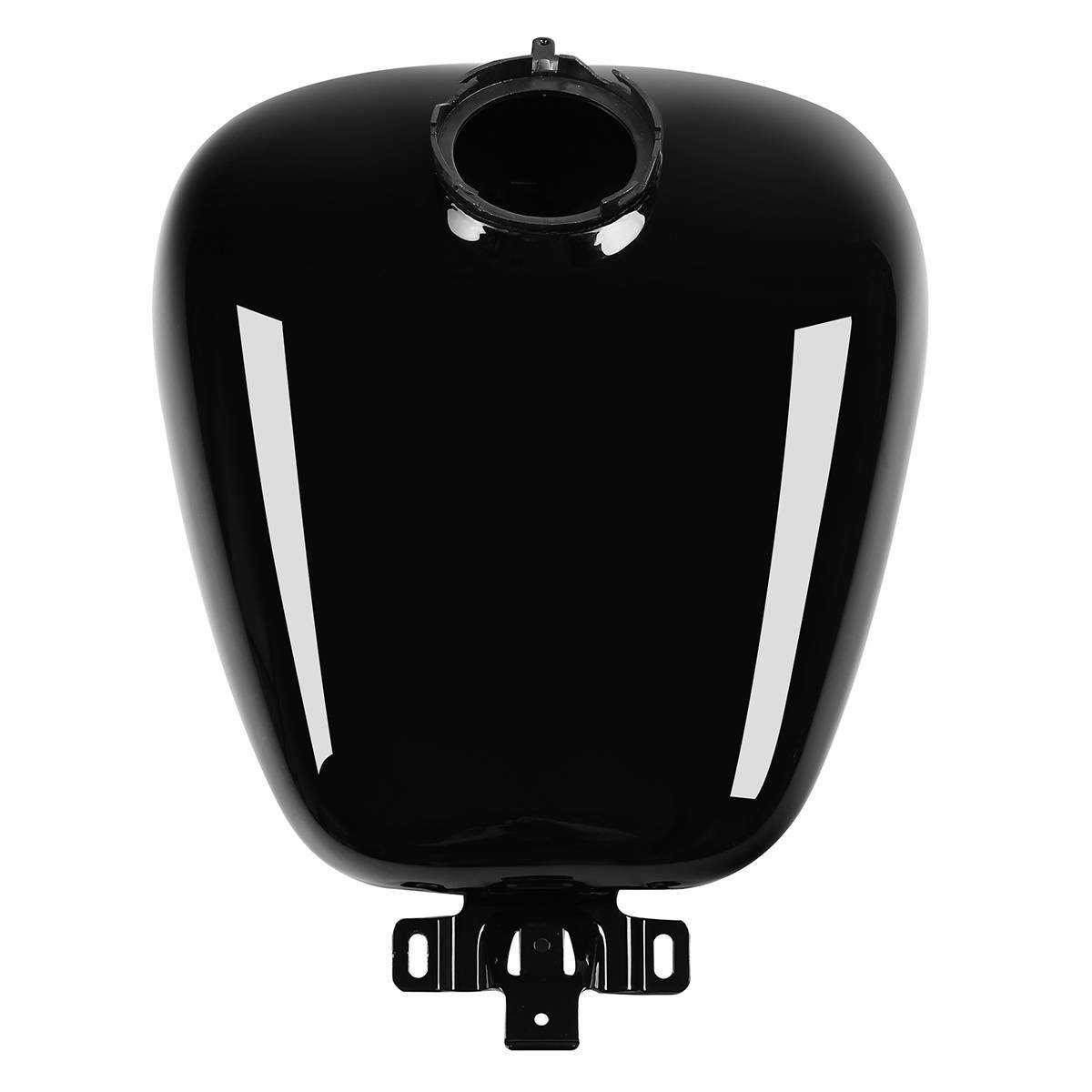 Vivid Black 6gal. gallon Fuel Gas Tank Fit For Harley Electra Street Glide 08-23