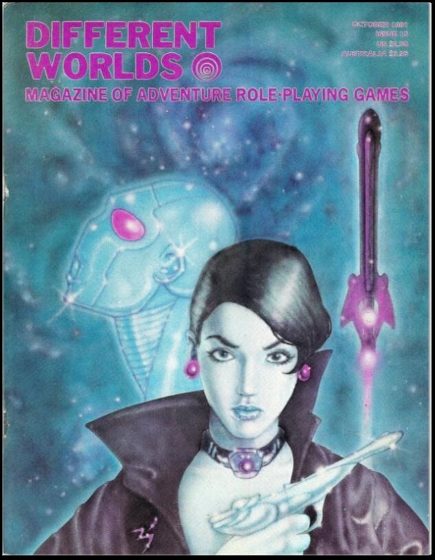 DIFFERENT WORLDS RPG MAGAZINE 30 Unique Issues On USB Flash Drive