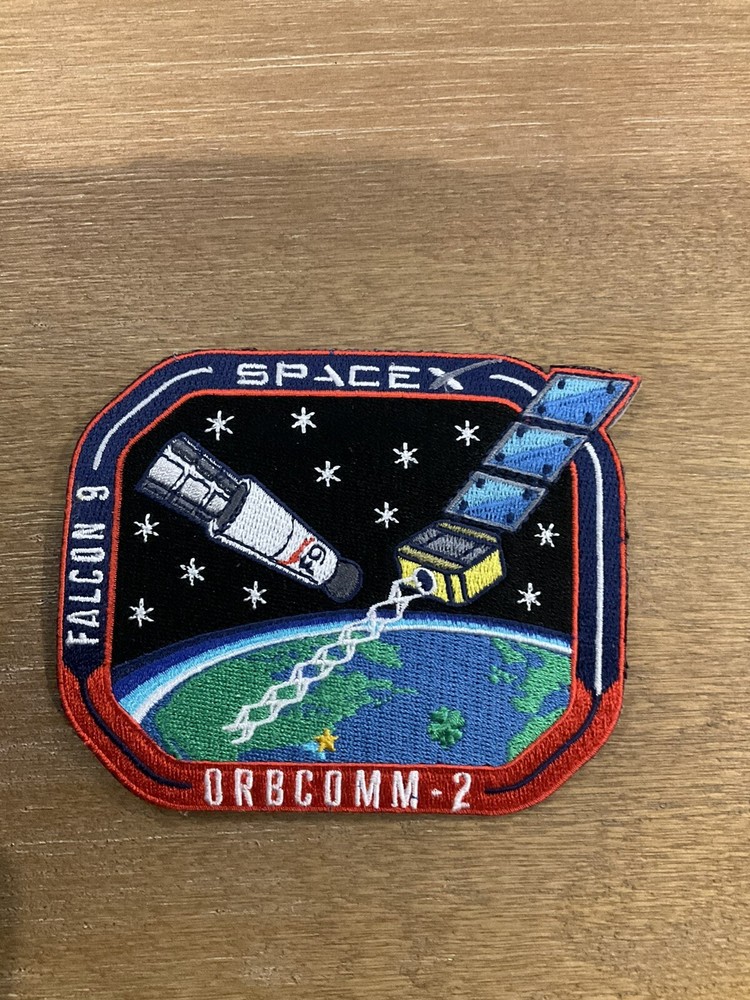 ORBCOMM 2 FALCON 9 SPACEX MISSION PATCH