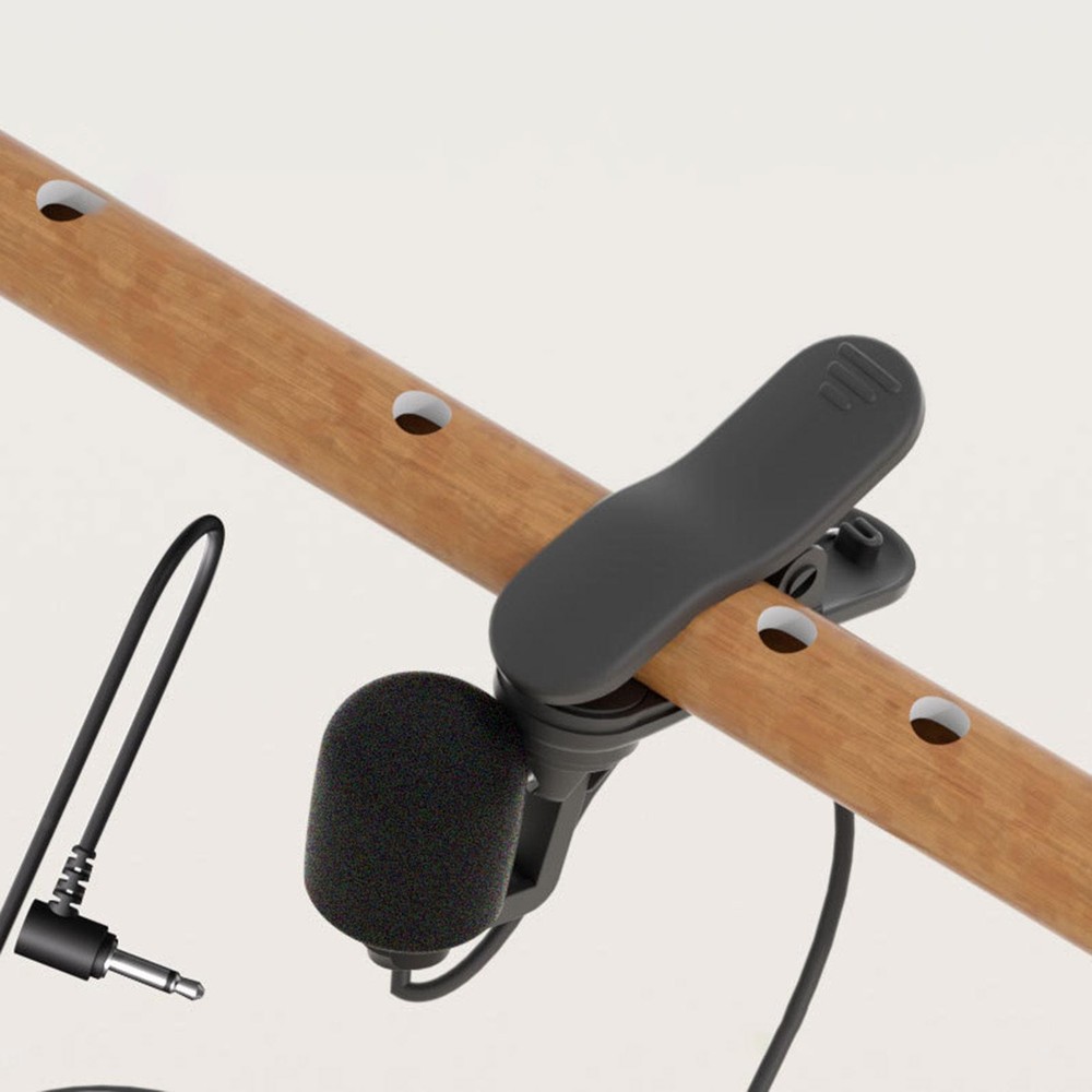 Wired Microphone for Wind Instruments Flexible Accessory for Chinese Instruments