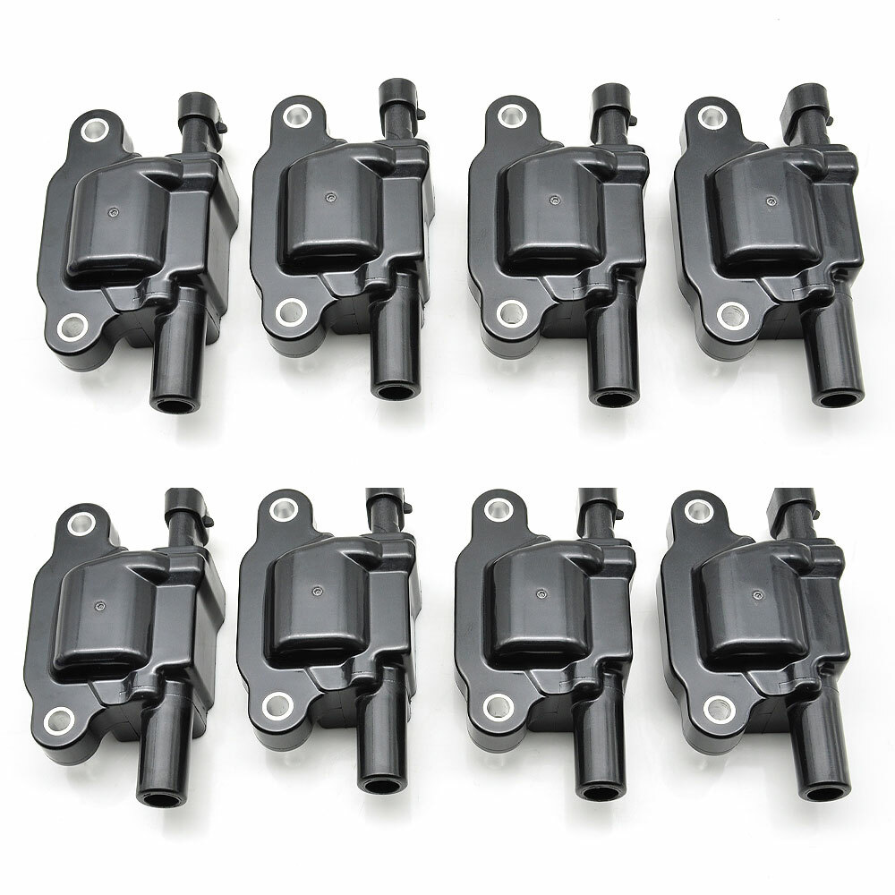 8 set Performance KIT 41-962 Spark Plugs UF413 Ignition Coils Wire Set For Chevy