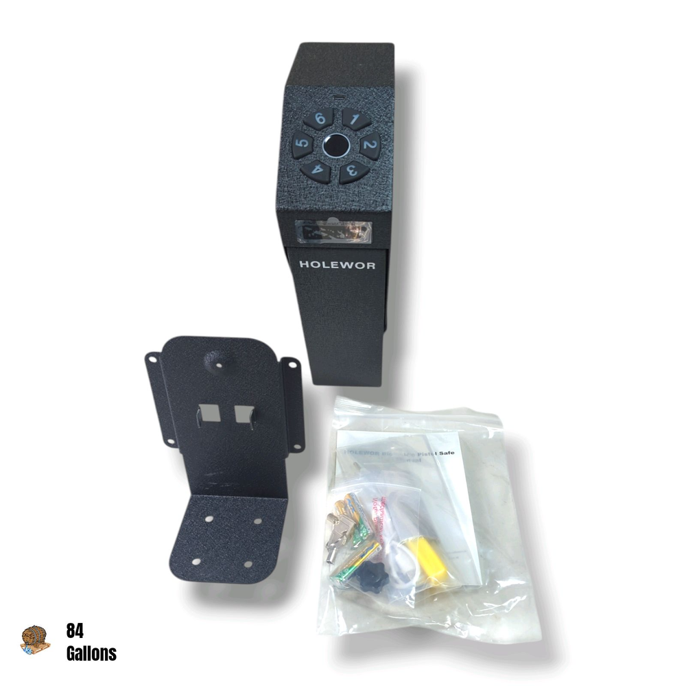 HOLEWAR Biometric Drop Down Handgun Pistol Safe
