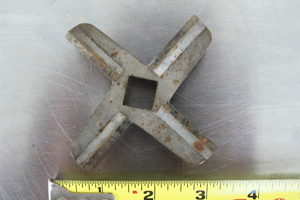 Vintage HOOK-EYE Meat Grinder Blade #3
