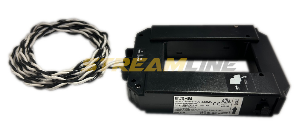 Eaton CS-SP-5-400-333MV Split Core Current Sensor, 400A, 333 mV, .60% Accuracy