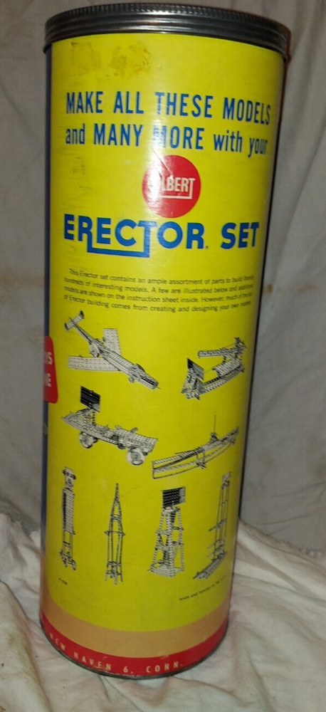 Gilbert Erector Engineer's Set #10032 Original Box with Lid