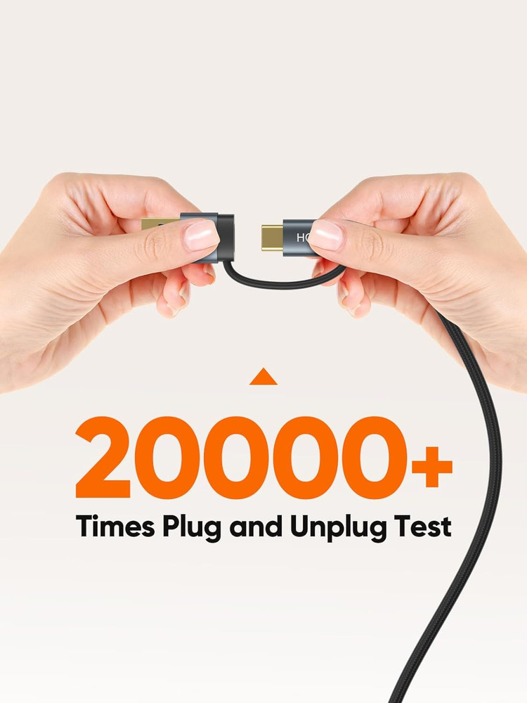 Cablecreation USB C Hard Drive Cable 1FT, 5Gbps USB A/C to Micro B, Compatible w