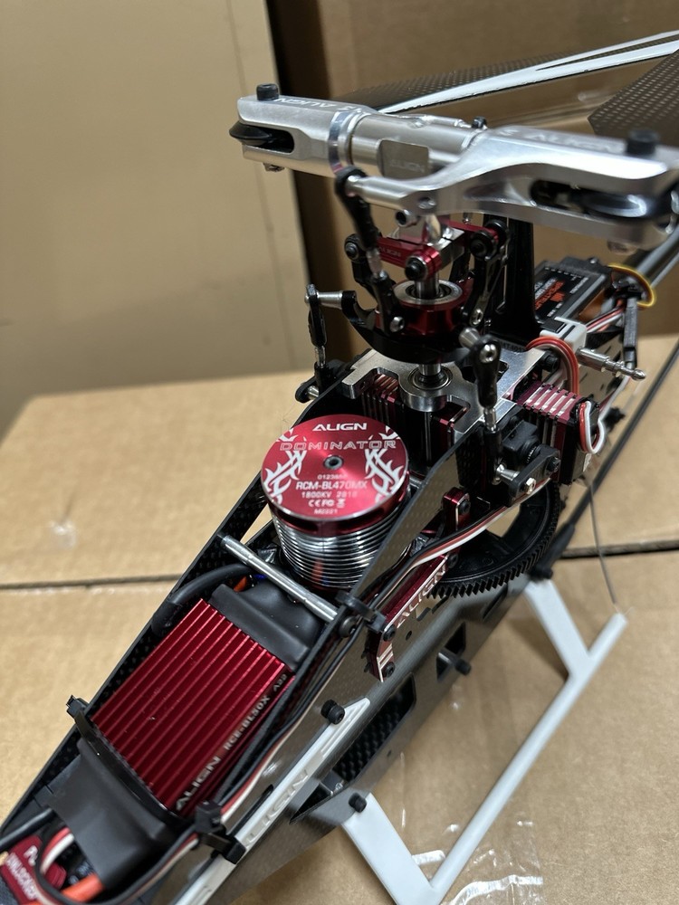 Align T-REX 470L Dominator With Spektrum Flight Controller! Mint condition!!!