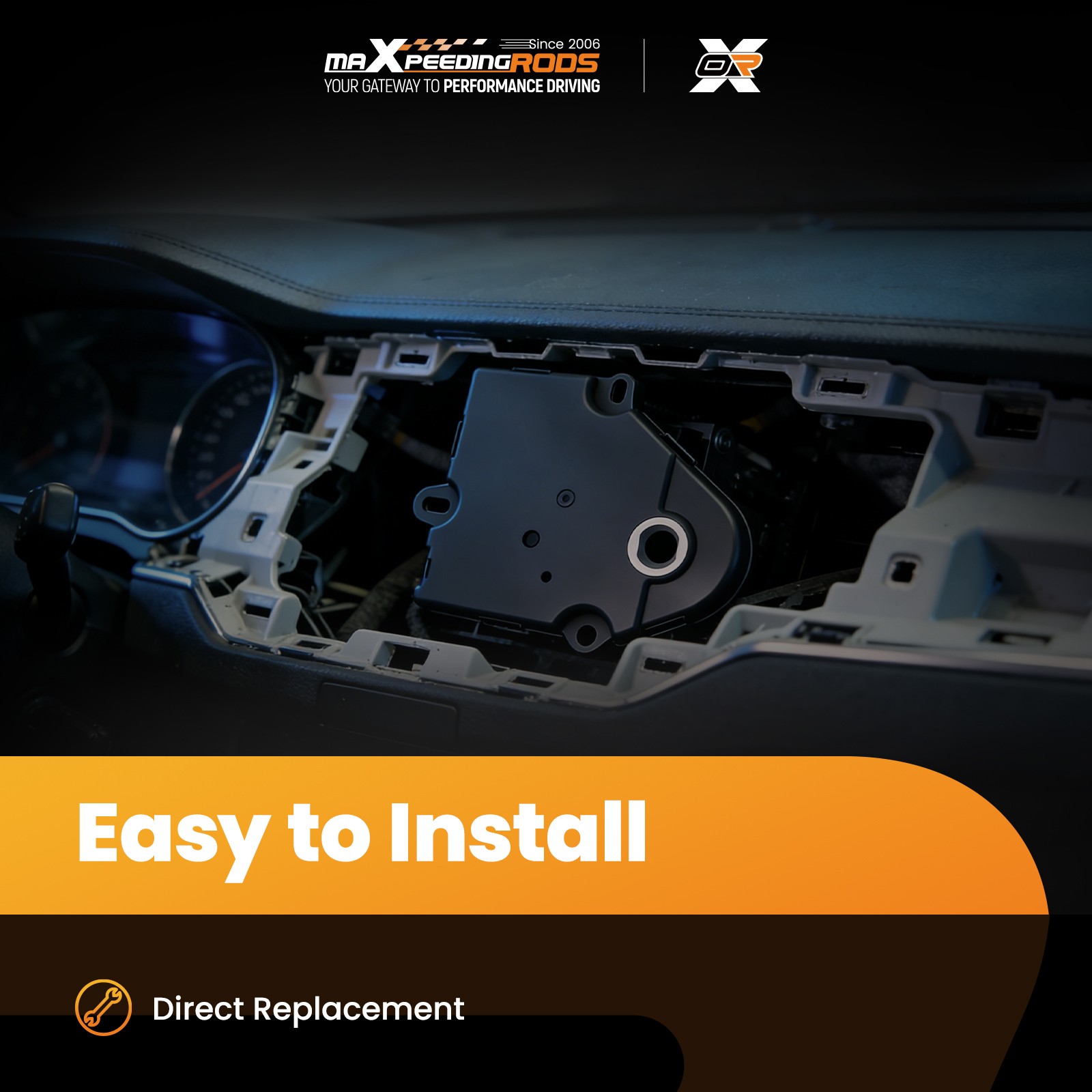 HVAC Blend Door Actuator for Chevrolet Blazer S10 GMC Jimmy 1995-2004 604100